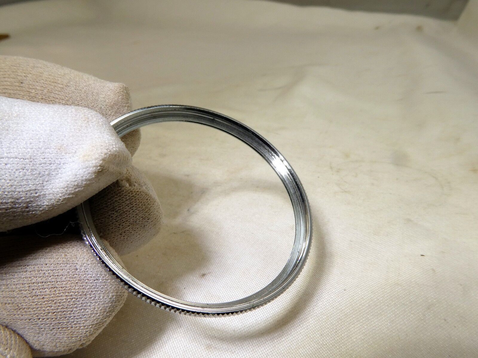 lens ring adapter metal 46.4mm OD 43.4mm ID
