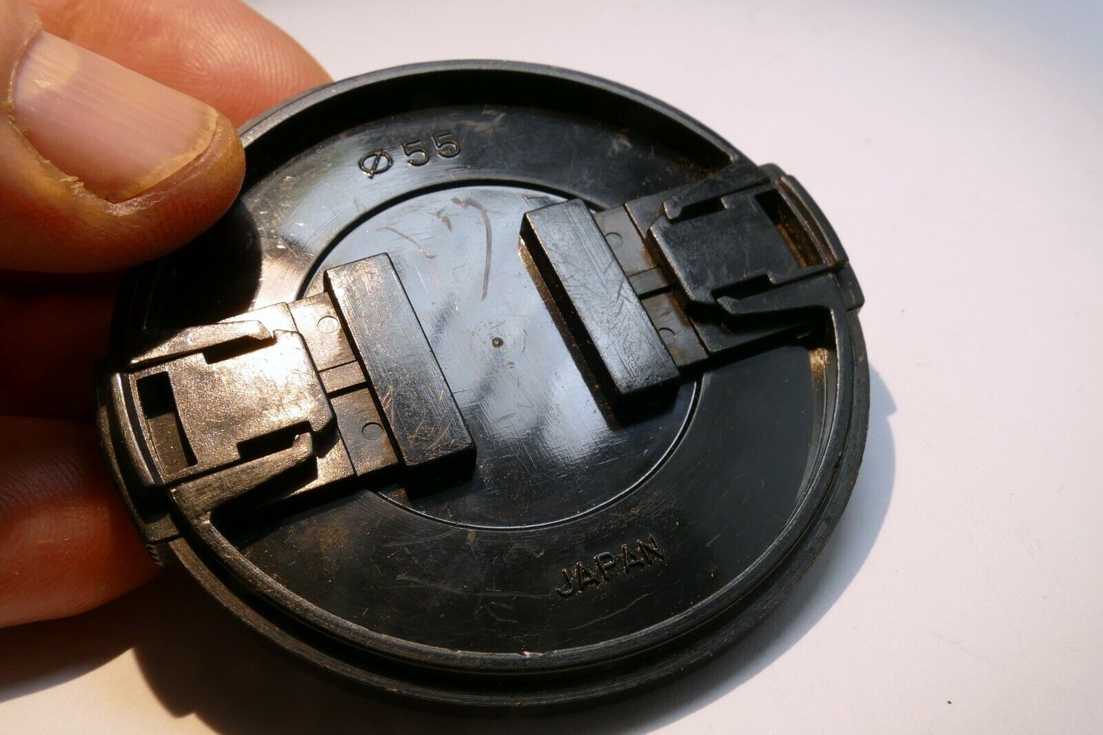 Tokina 55mm Front Cap Plastic center snap on for AT-X Macro 90mm F2.5