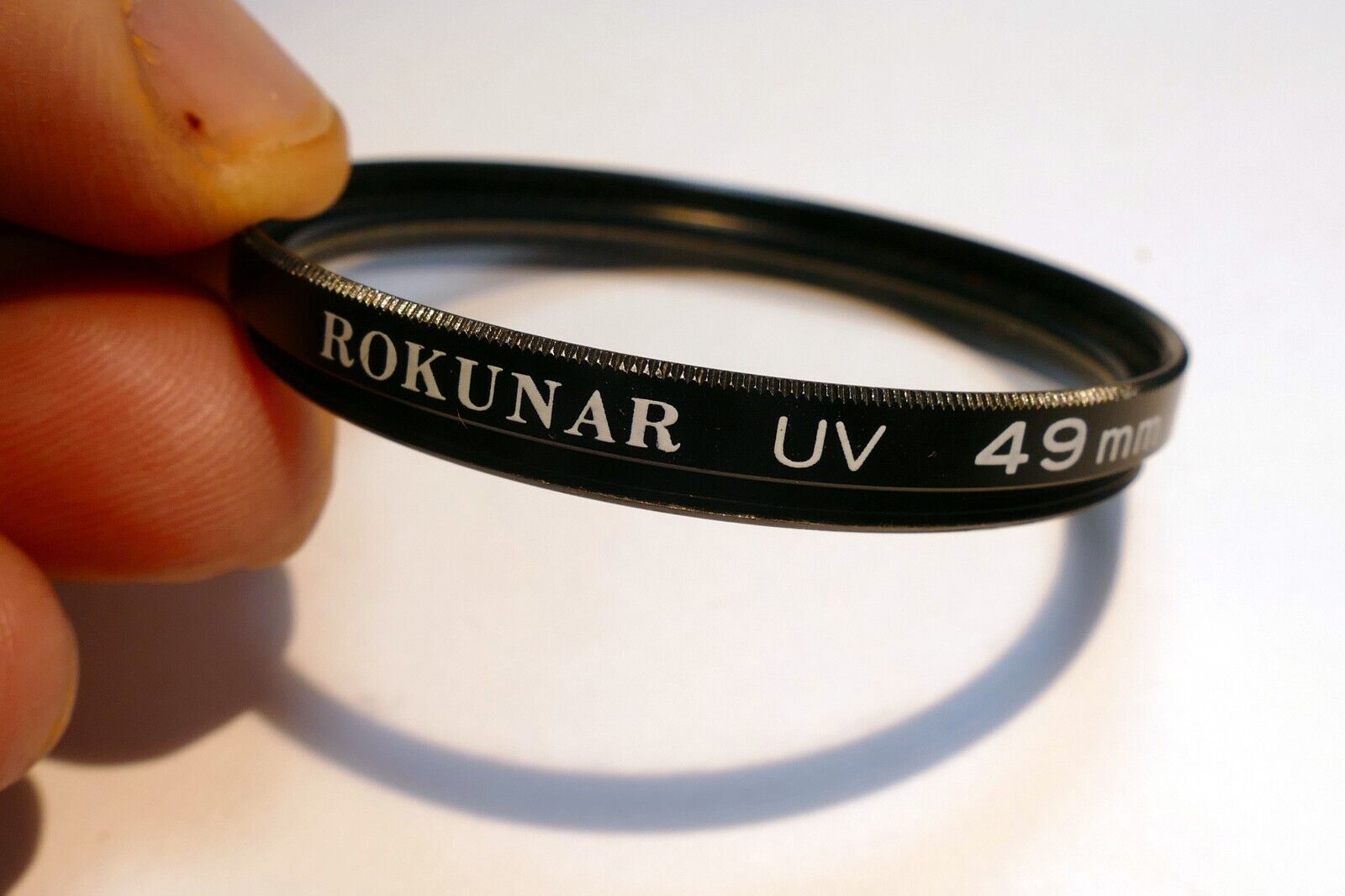Rokunar 49mm Lens Filter UV protection threaded screw in type