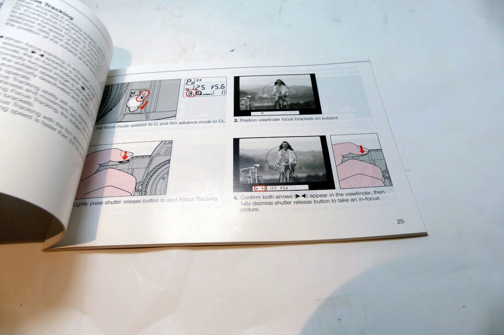 Nikon N8008S AF camera 35mm SLR Owner's Instruction Guide E English  - Mint