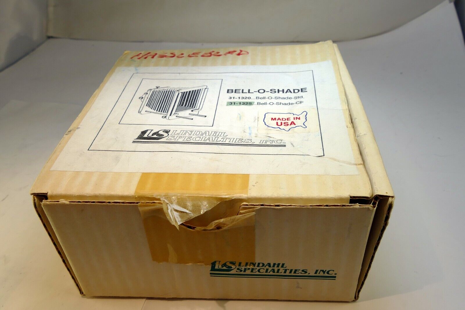 Empty box only for LS Lindahl Specialties bell-O-Shade 31-1325