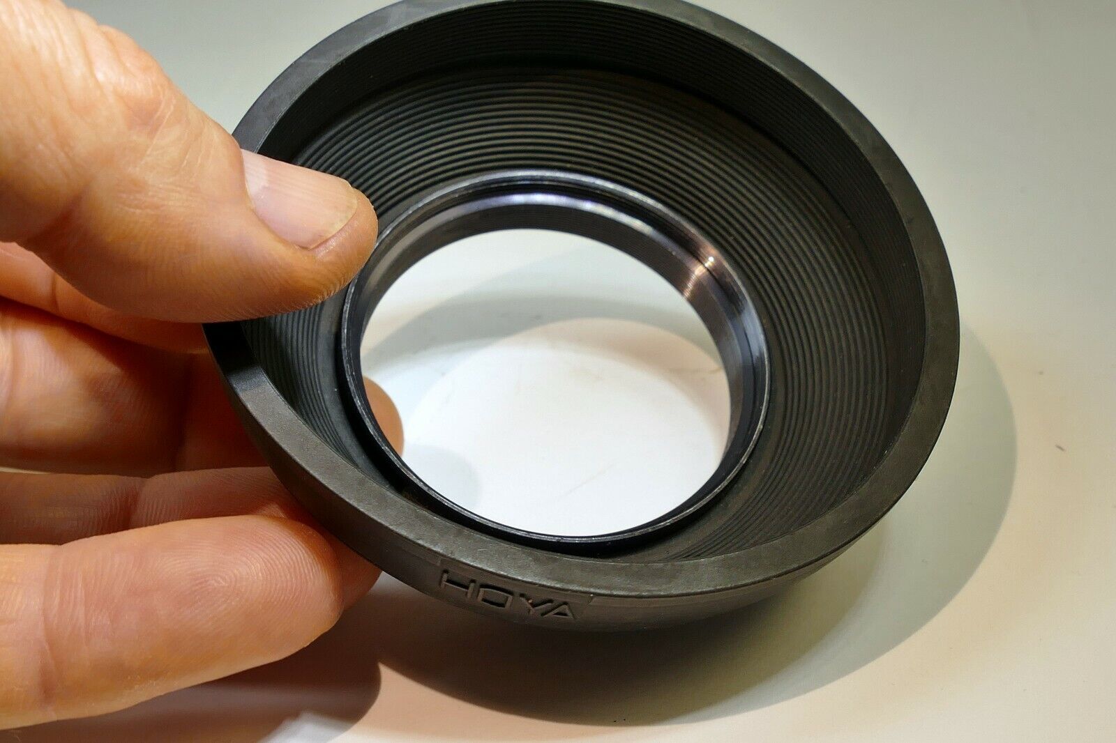 52mm Hoya  Lens Rubber Hood shade for 50mm f1.8 f1.4 lenses normal