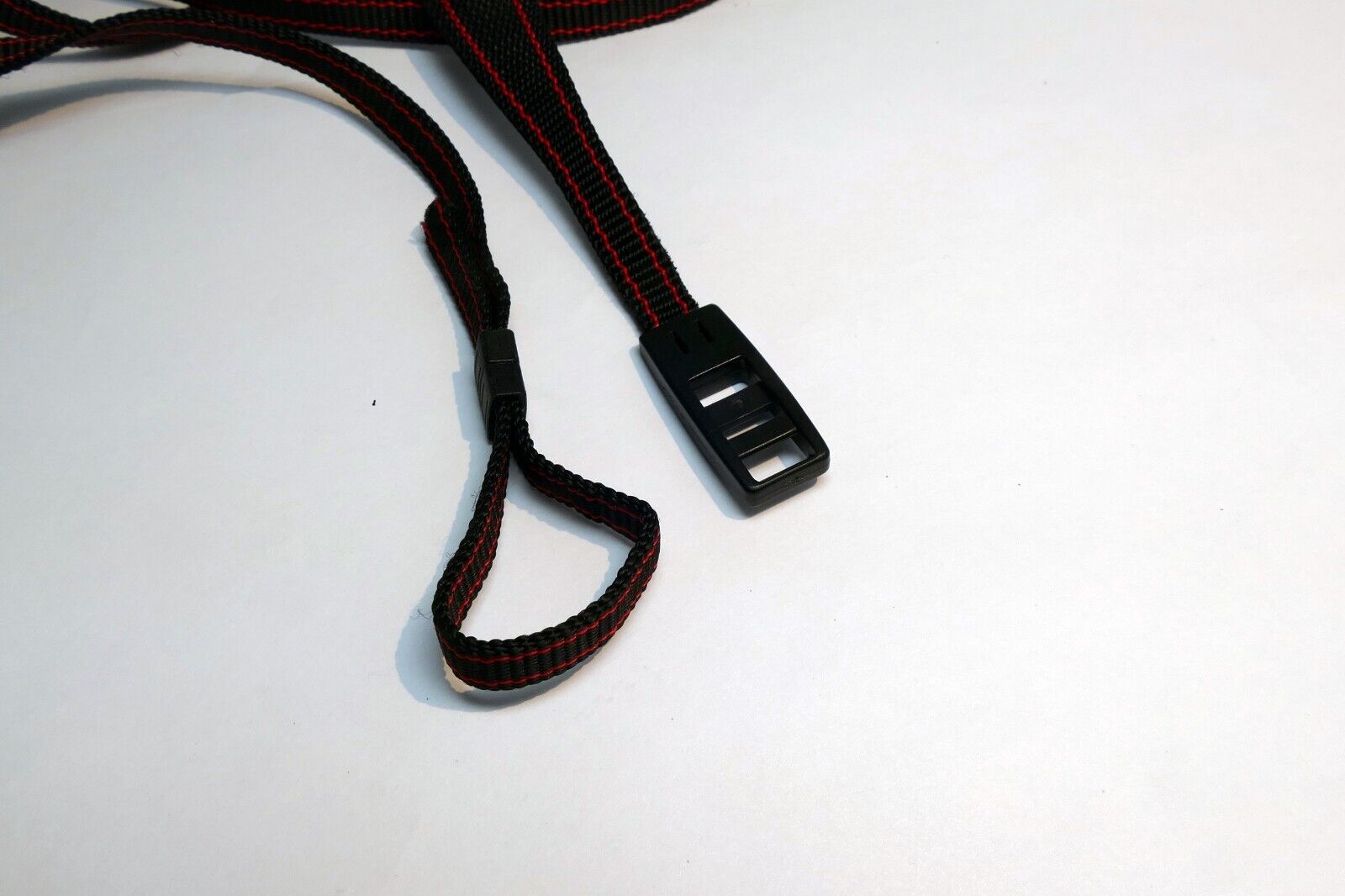 Pentax Asahi Black / Red Wrist Camera Strap   Genuine OEM vintage