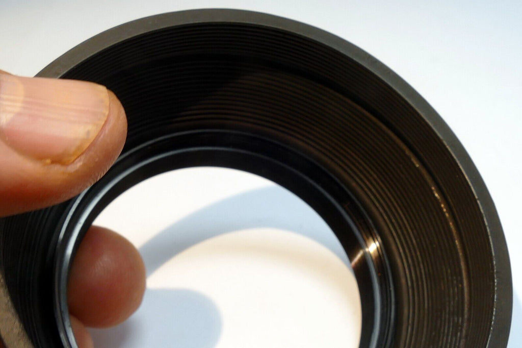 Vivitar 55mm Rubber Lens Hood Shade double threaded collapsible