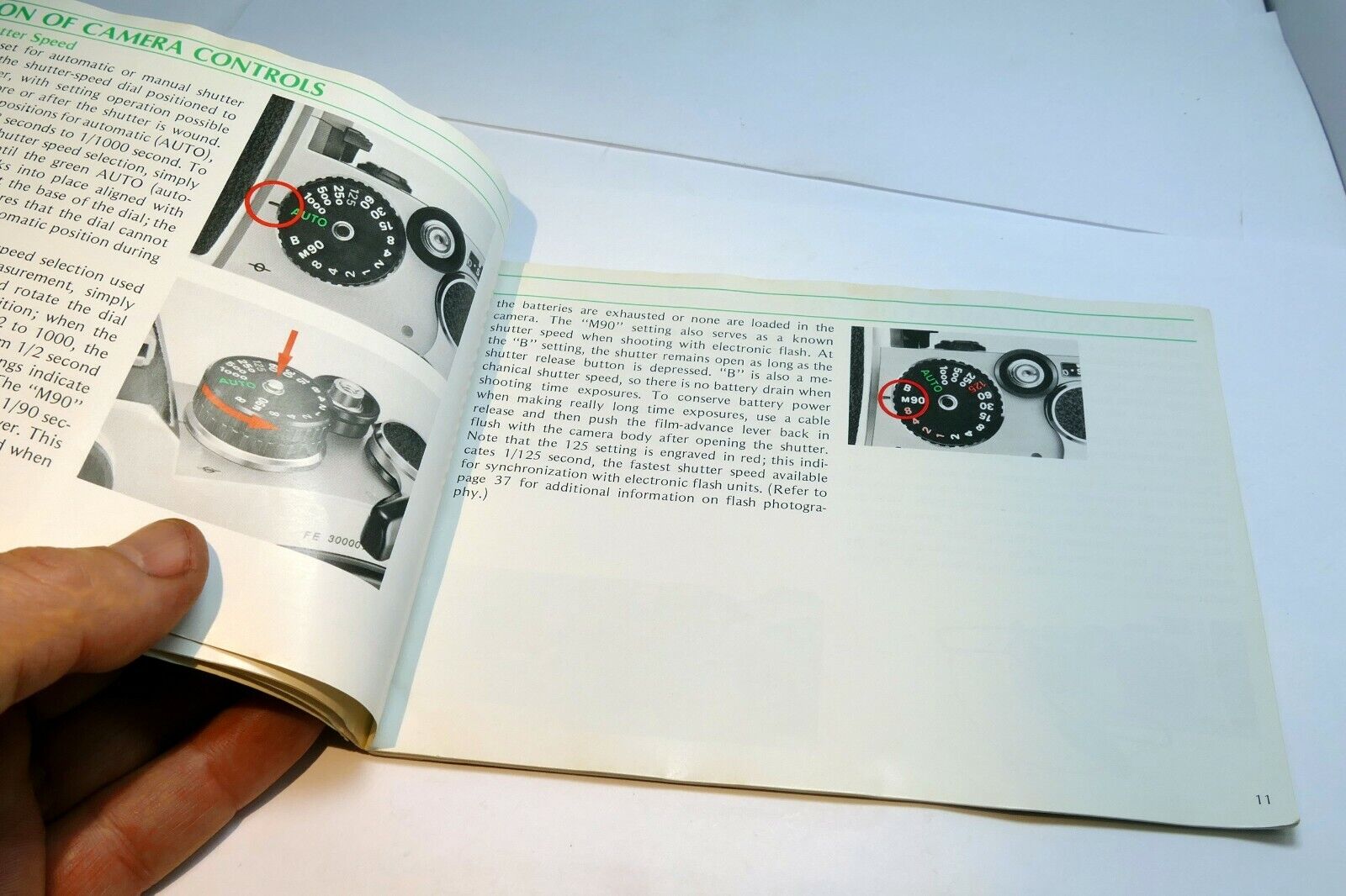 Nikon FE camera Manual Instruction Guide English EN