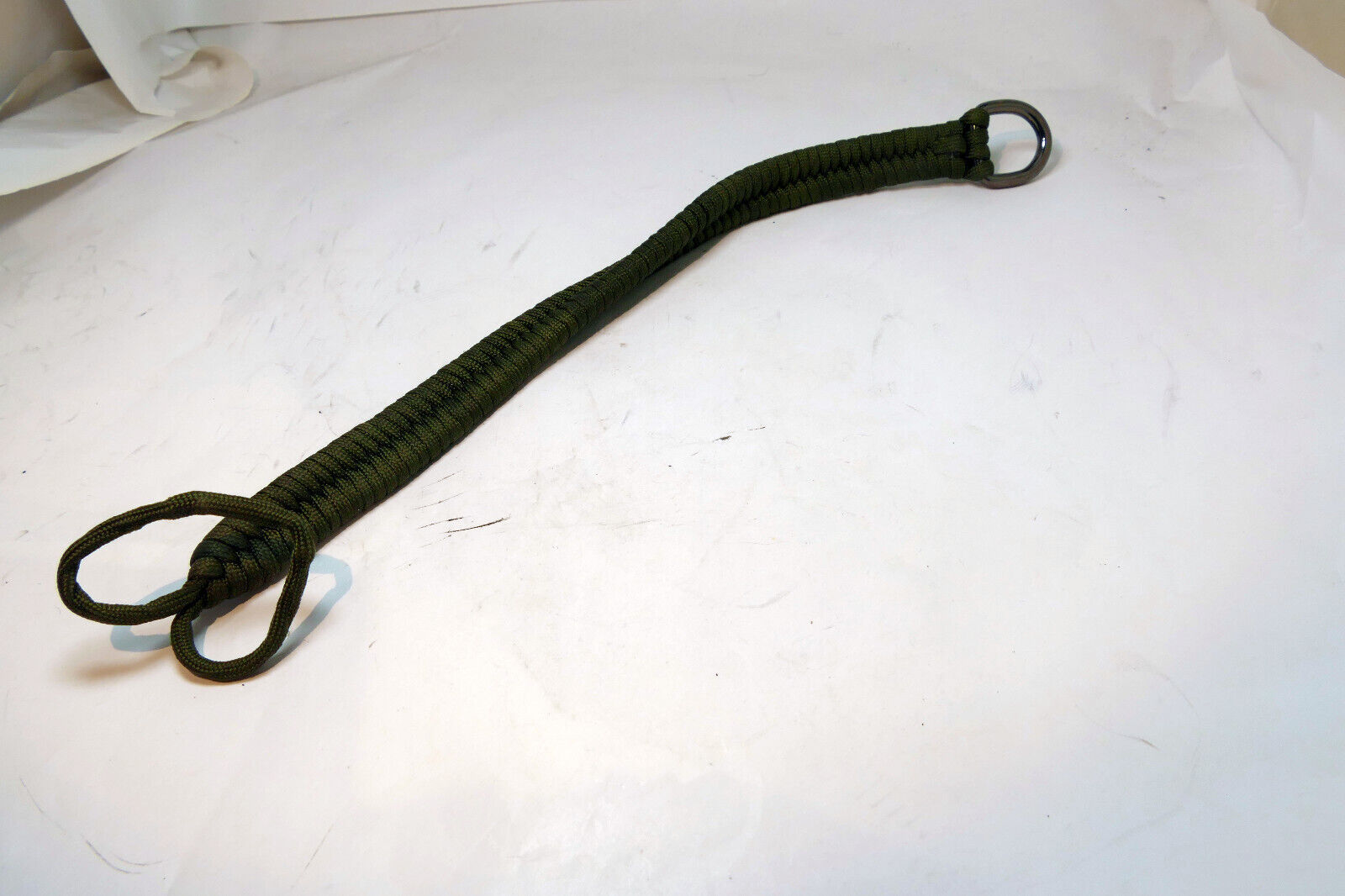 Paracord Hand Camera strap green khaki camo sturdy