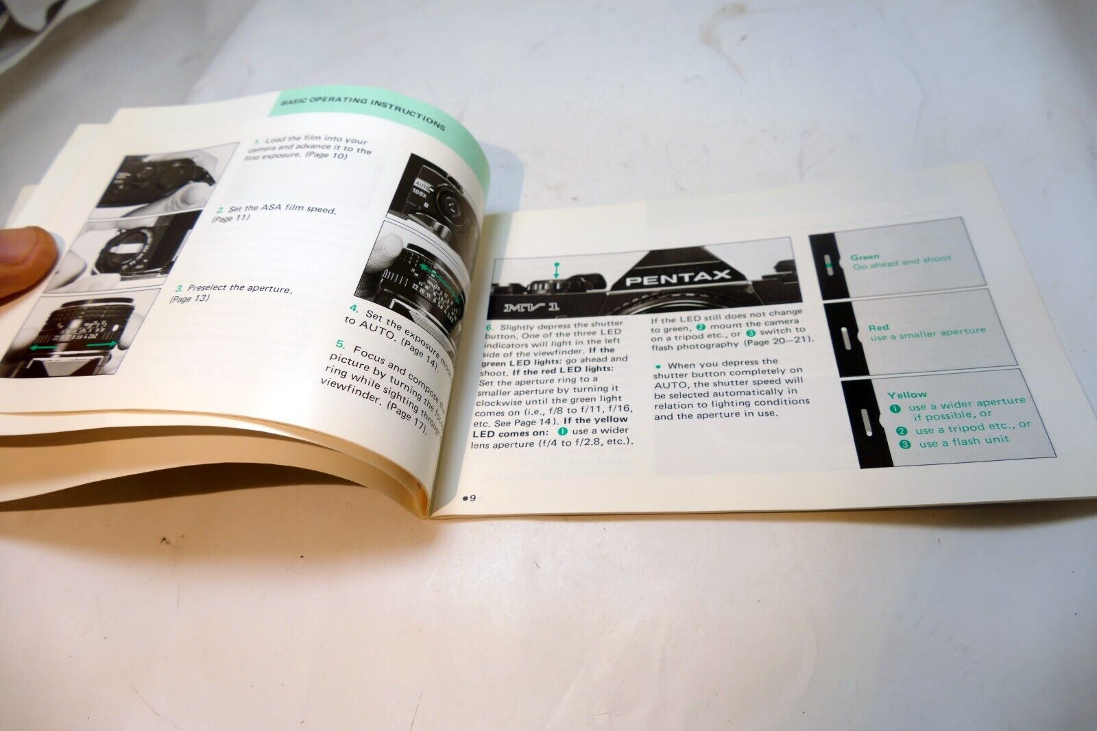 Pentax MV1 MV-1 Camera INSTRUCTION manual GUIDE English EN