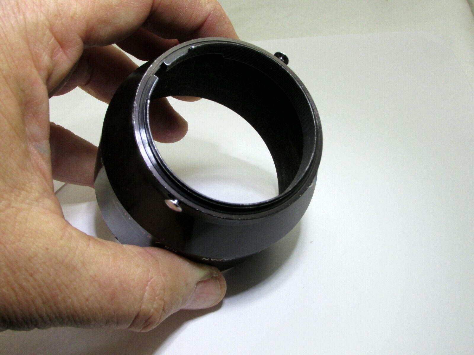 Nikon HS-4 Hood Shade Metal clip on for 135mm f3.5 85mm f2.0 Ai Ai-s Nikkor