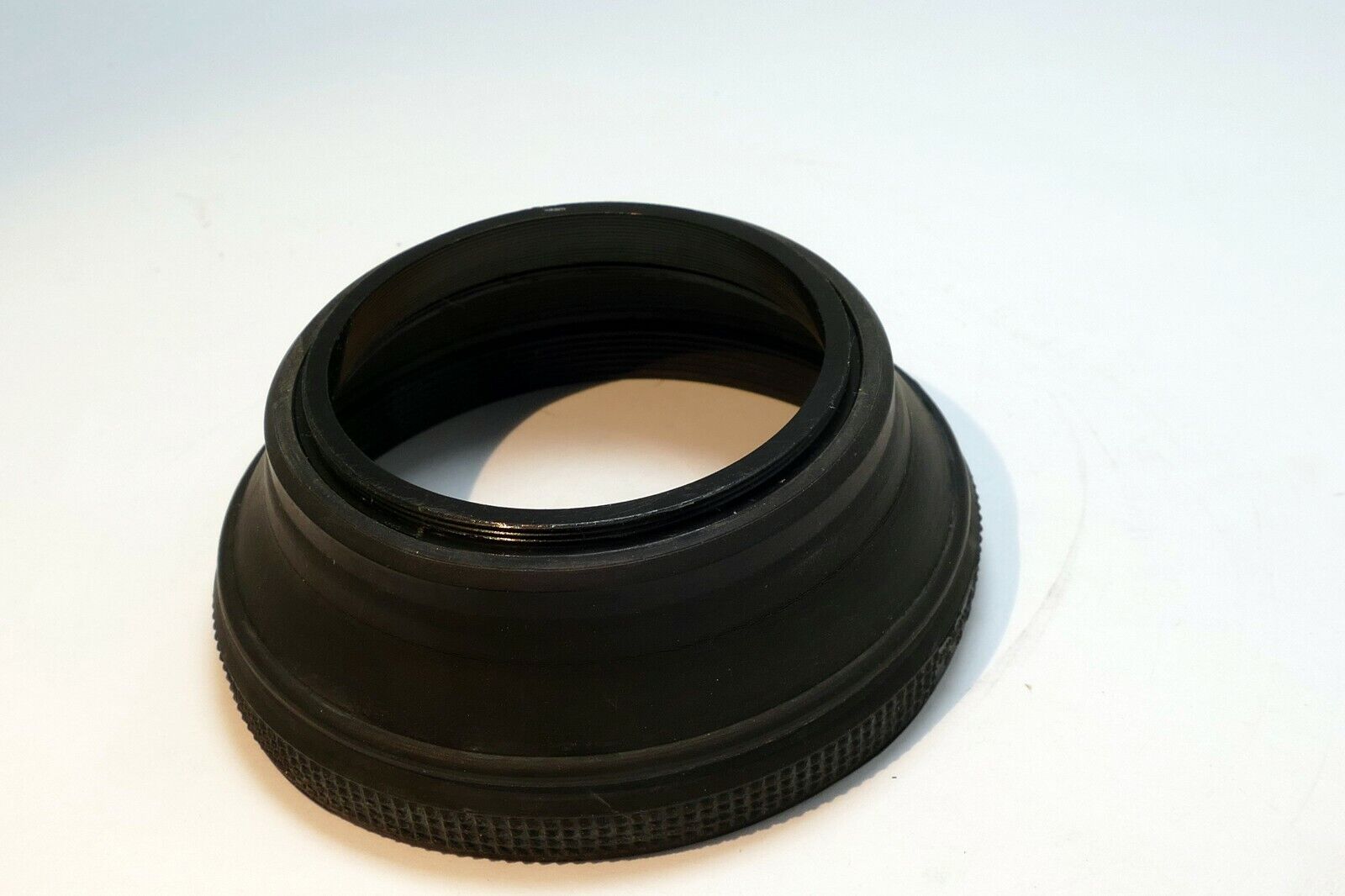 55mm Rubber Collapsible Lens Hood Shade Telephoto 80-200mm  double threaded