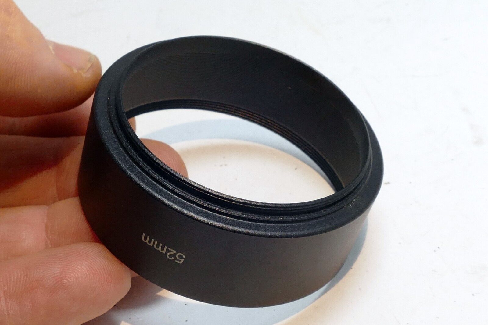 52mm Metal screw in type Lens Hood Shade for  telephoto lenses 105mm 135mm 150mm