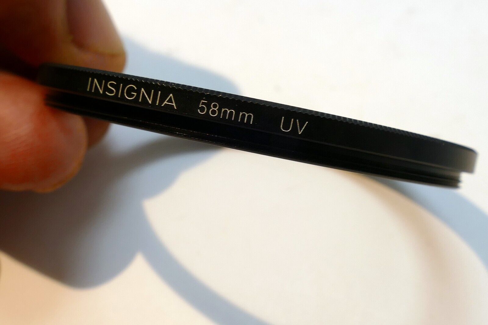 Insignia UV 58mm Lens Filter Haze slim profile for wide angle lenses 18-55mm
