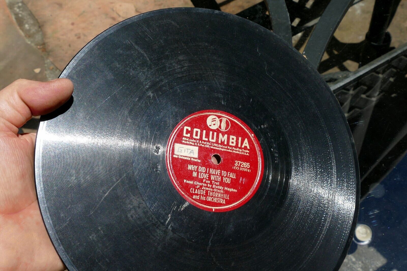 10" Claude Thornhill And His Orchestra Far Away Island Why Did Fall 37265 1947