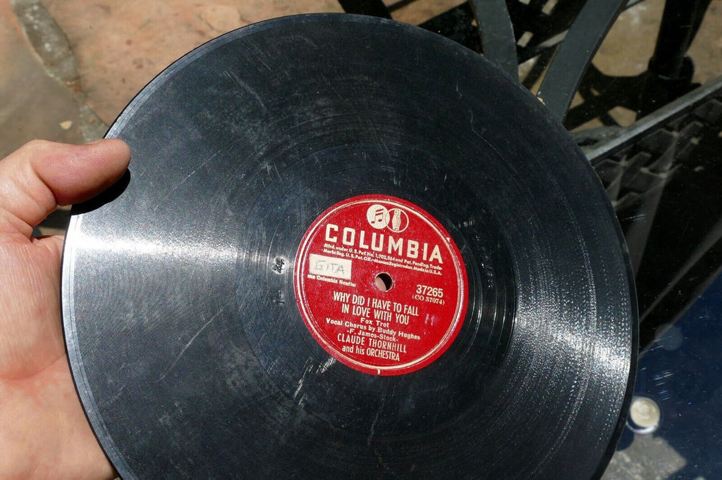 10" Claude Thornhill And His Orchestra ‎Far Away Island Why Did Fall 37265 1947