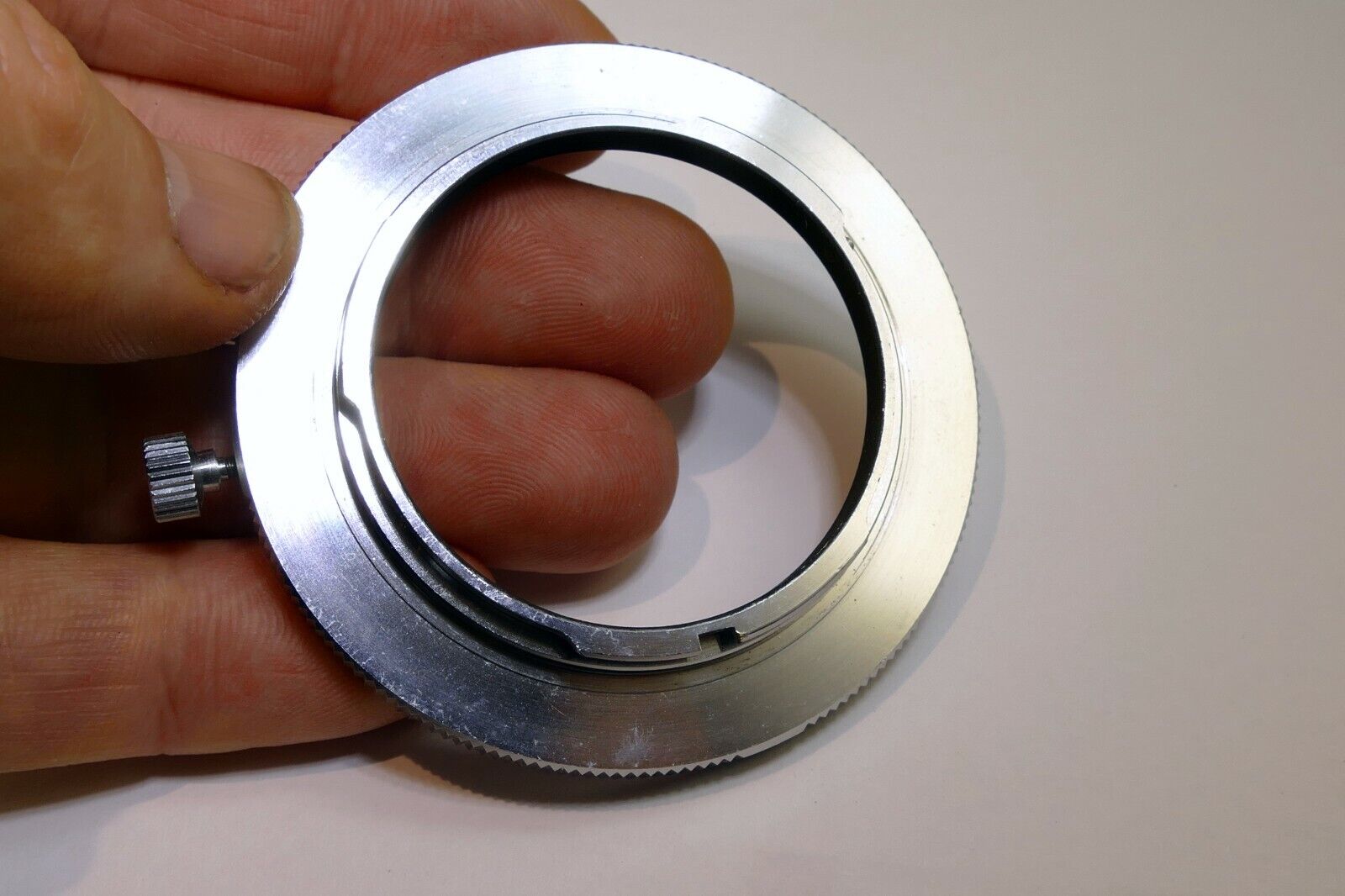 Konica AR Reverse Mount adapter for macro Close up lens 55mm slip on type