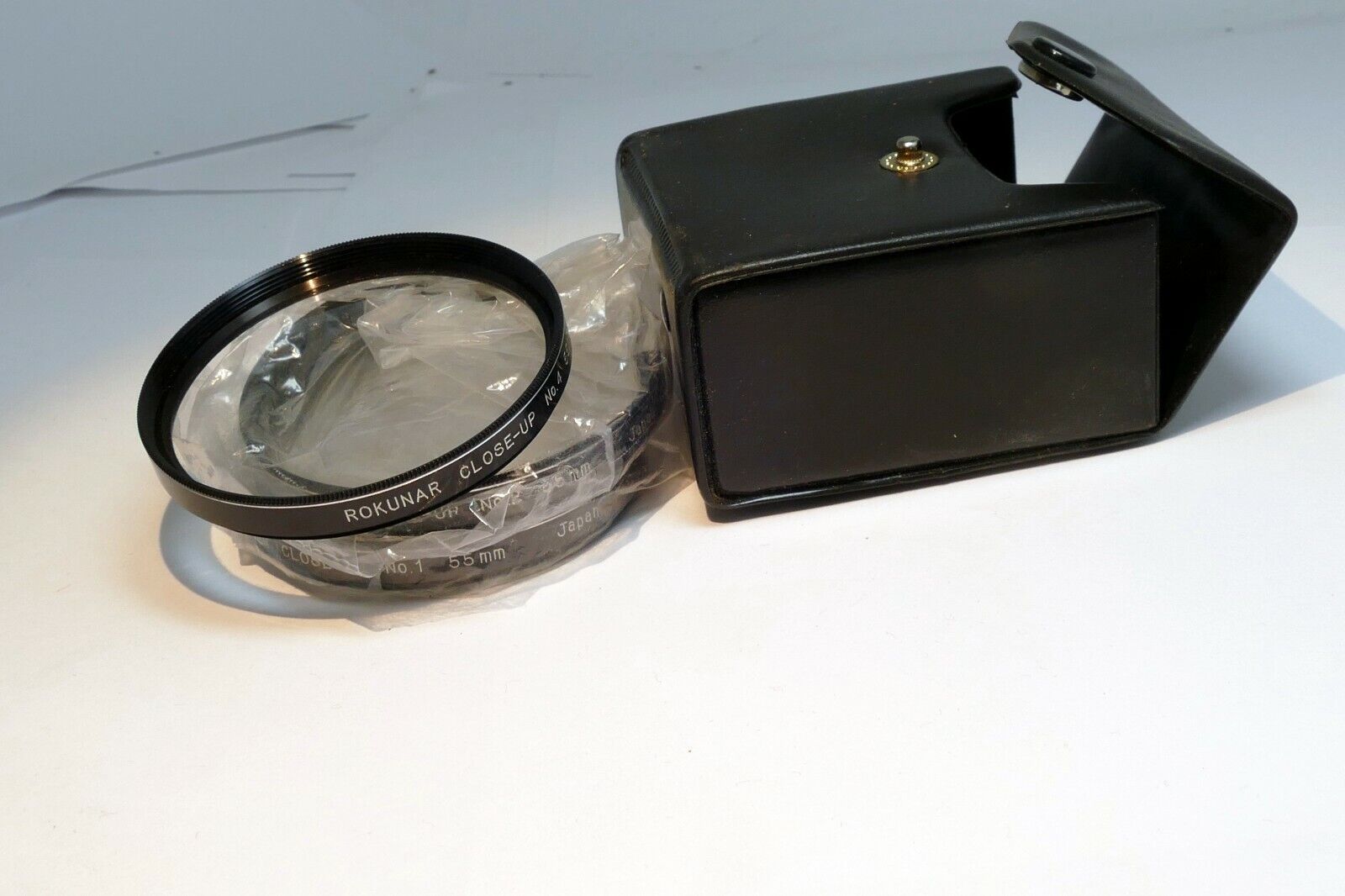 Rokunar Macro Lens 55mm +1 +2 +3 Filters threads screw in close-up   set kit