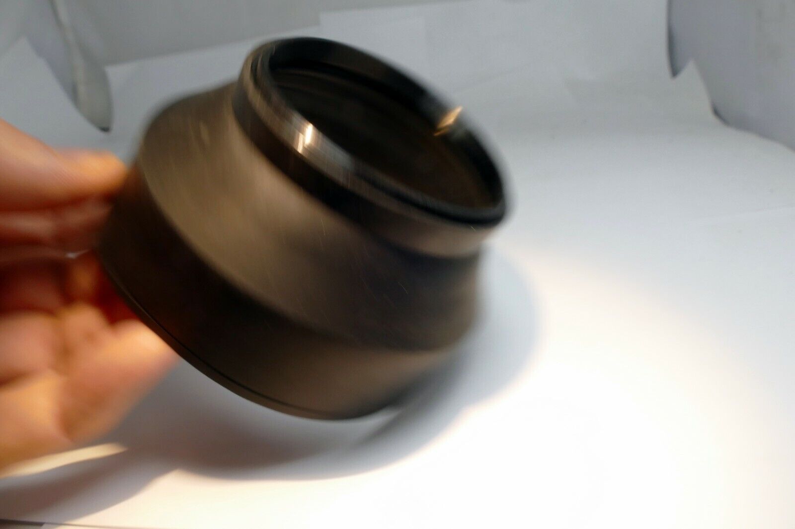 72mm rubber Lens Hood Shade screw in double  threaded for  Telephoto 300mm