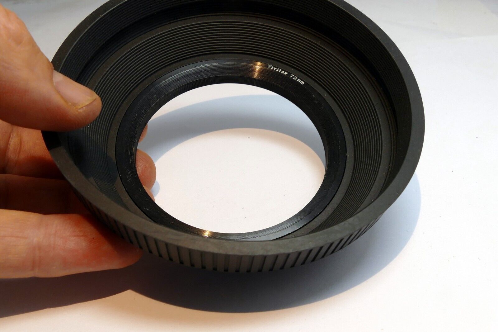 Vivitar 72mm Rubber Lens Hood  single threaded