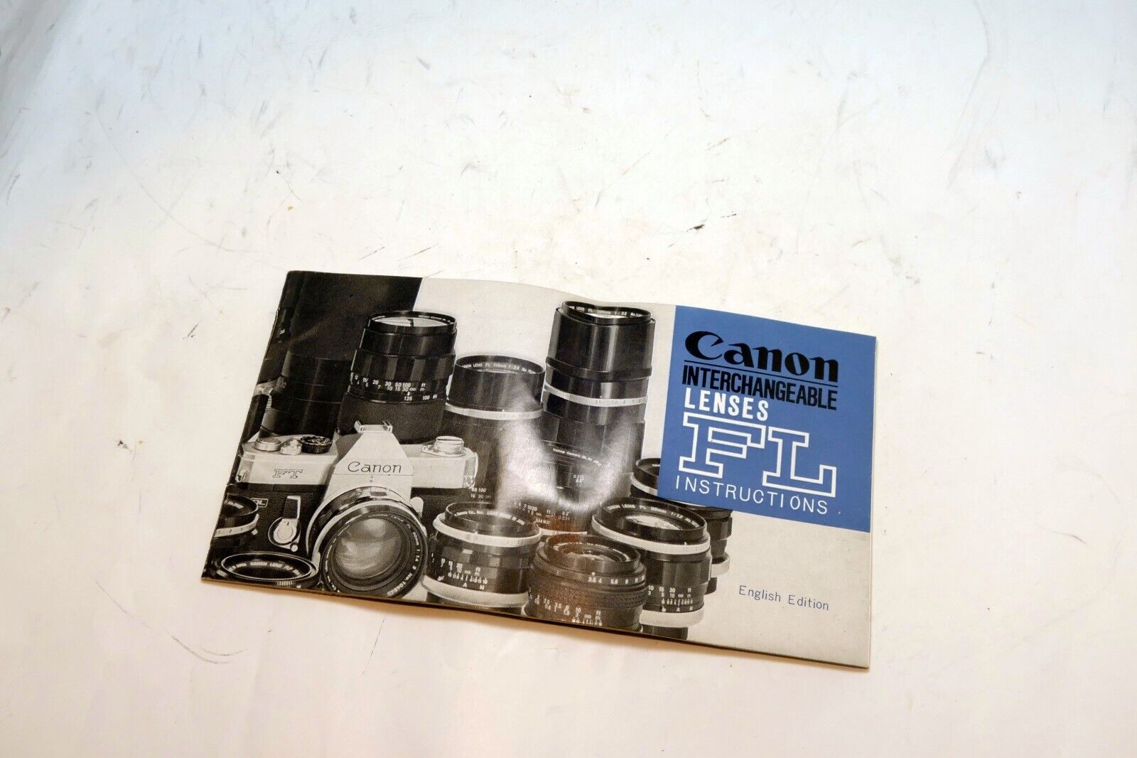Canon FL lens Sales Brochure guide List for FT QL