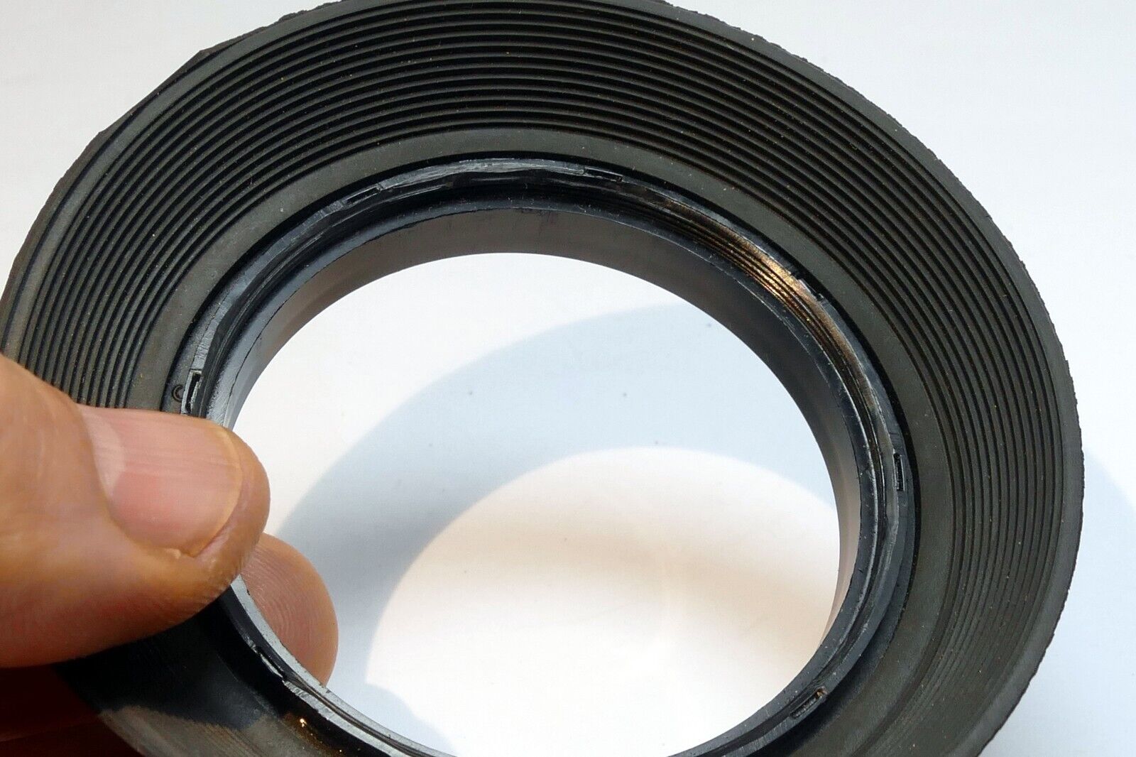 58mm Rubber Lens Hood Shade  short