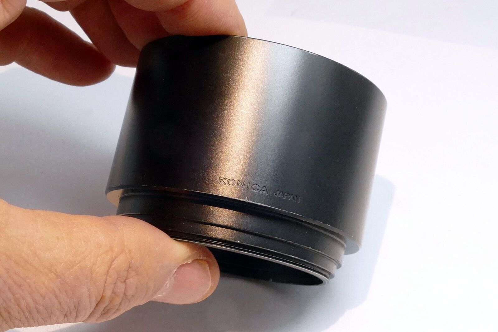 Konica AR 55mm Lens Hood Shade metal for Hexanon 100mm f2.8 AE 85mm - OEM