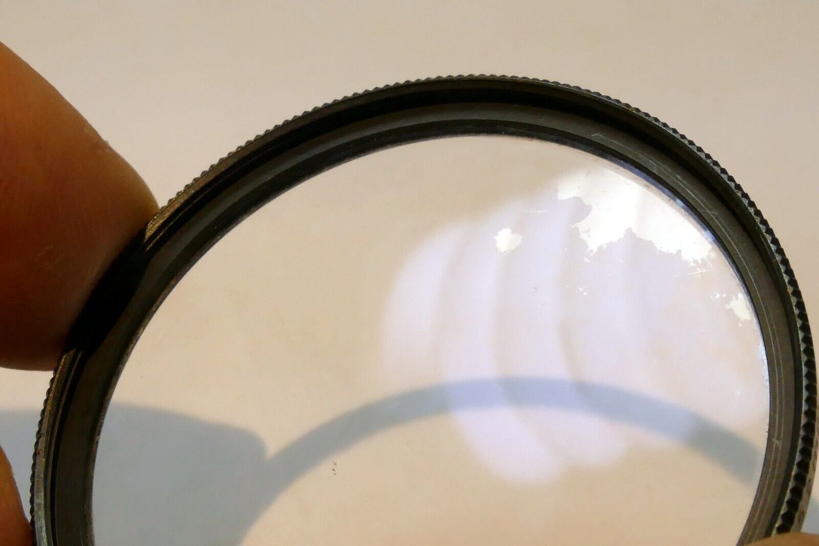 Nikon Nikkor 52mm L39 Filter UV Haze  - genuine , with coating separation