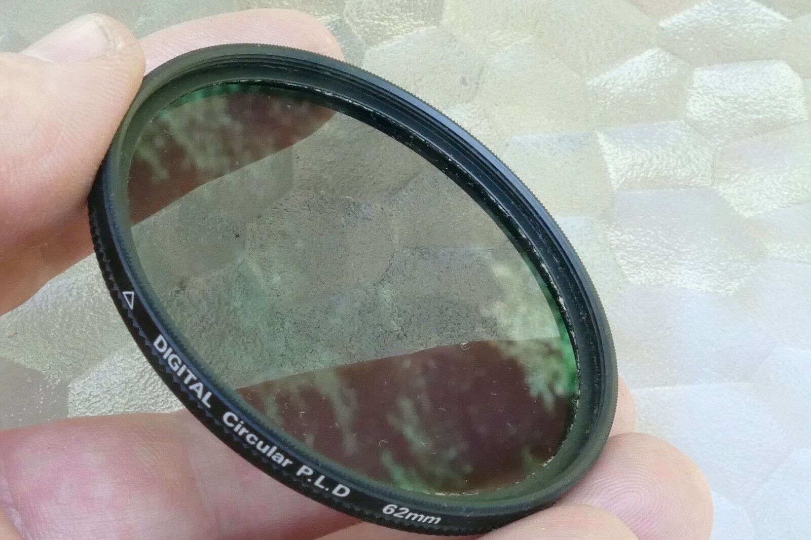 Quantaray C-PL Circular Polarizing 62mm filter Lens Polar digital wide angle