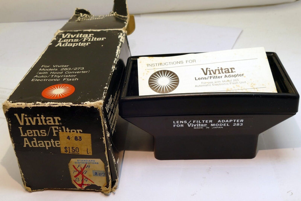 Vivitar Lens / Flash Filter Holder / Adapter for 283 273 Auto Thyristor