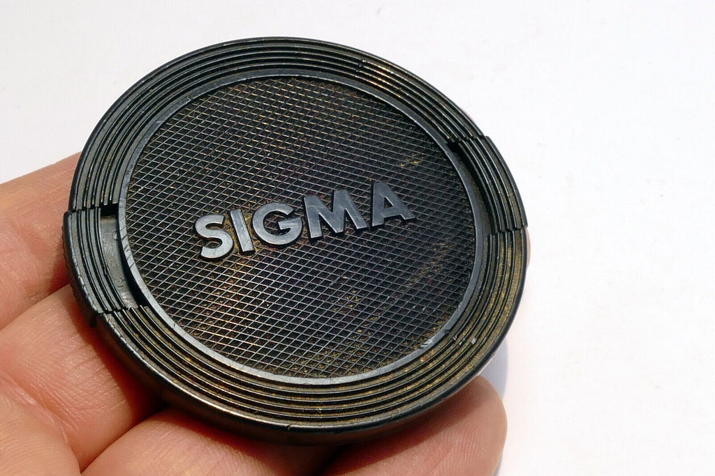 Sigma 55mm Front Lens Cap Made in Japan   snap on type black