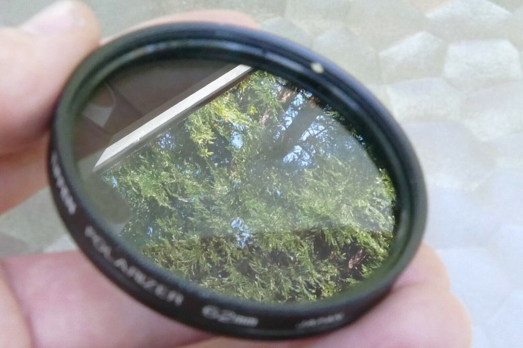Tiffen  62mm Polarizer PL Polar Lens Filter  made in Japan