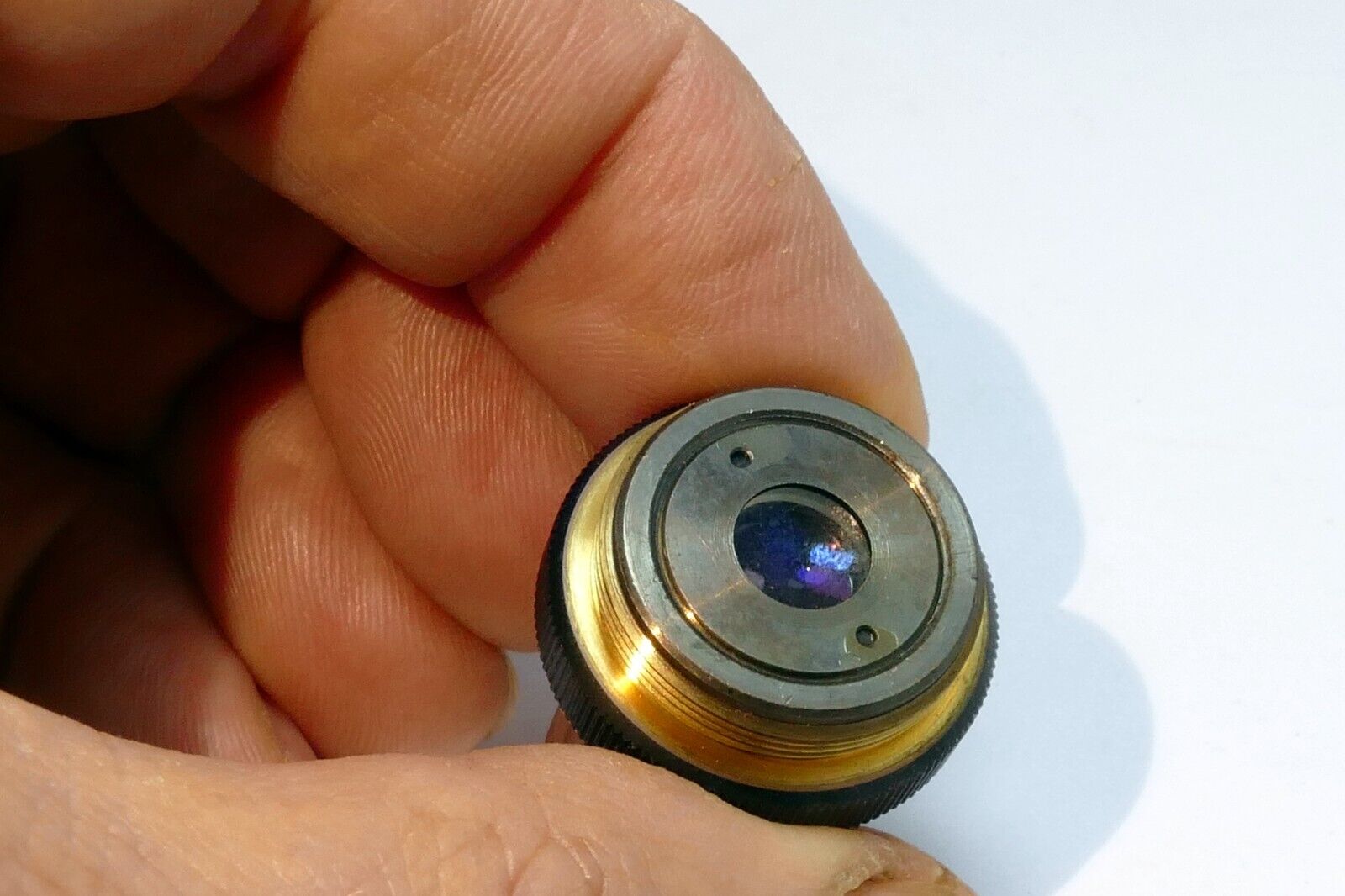 Nikon M 10 / 0.25  Microscope Objective Lens - works good Genuine