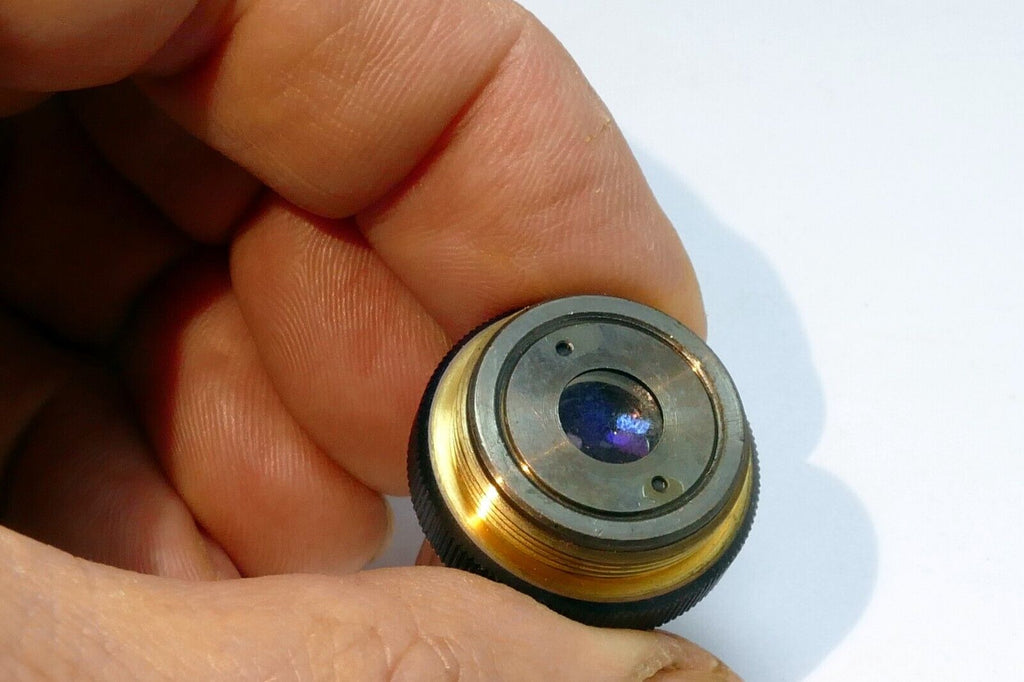 Nikon M 10 / 0.25  Microscope Objective Lens - works good Genuine