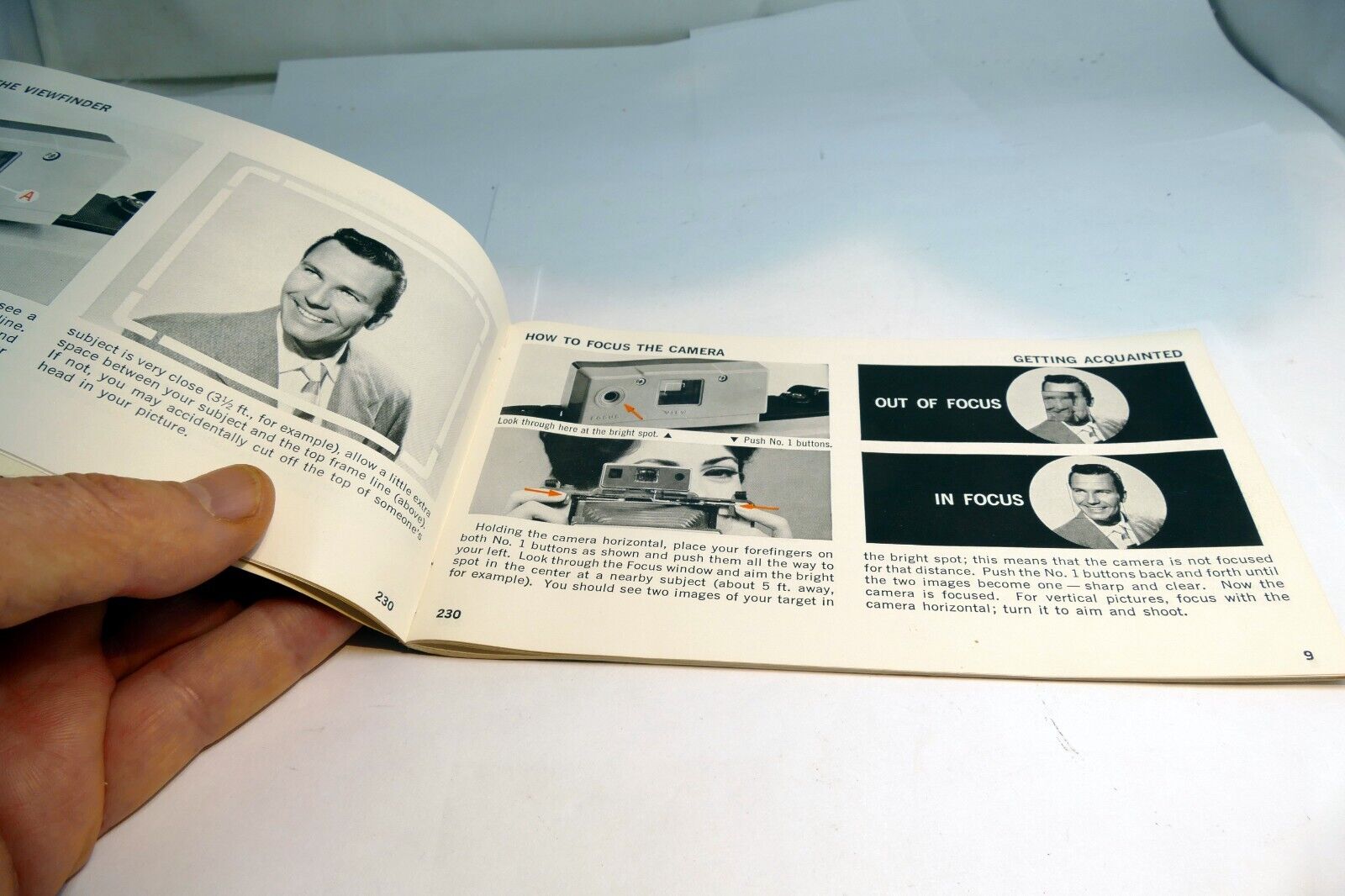 Polaroid 230 Automatic Land  Camera  instructions Guide Manual English
