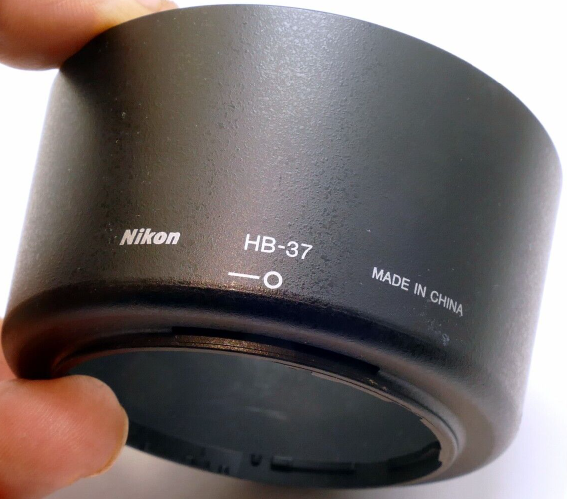 NIKON HB-37 Lens Hood Shade for AF-S VR 85mm f3.5 Nikkor  OEM Genuine
