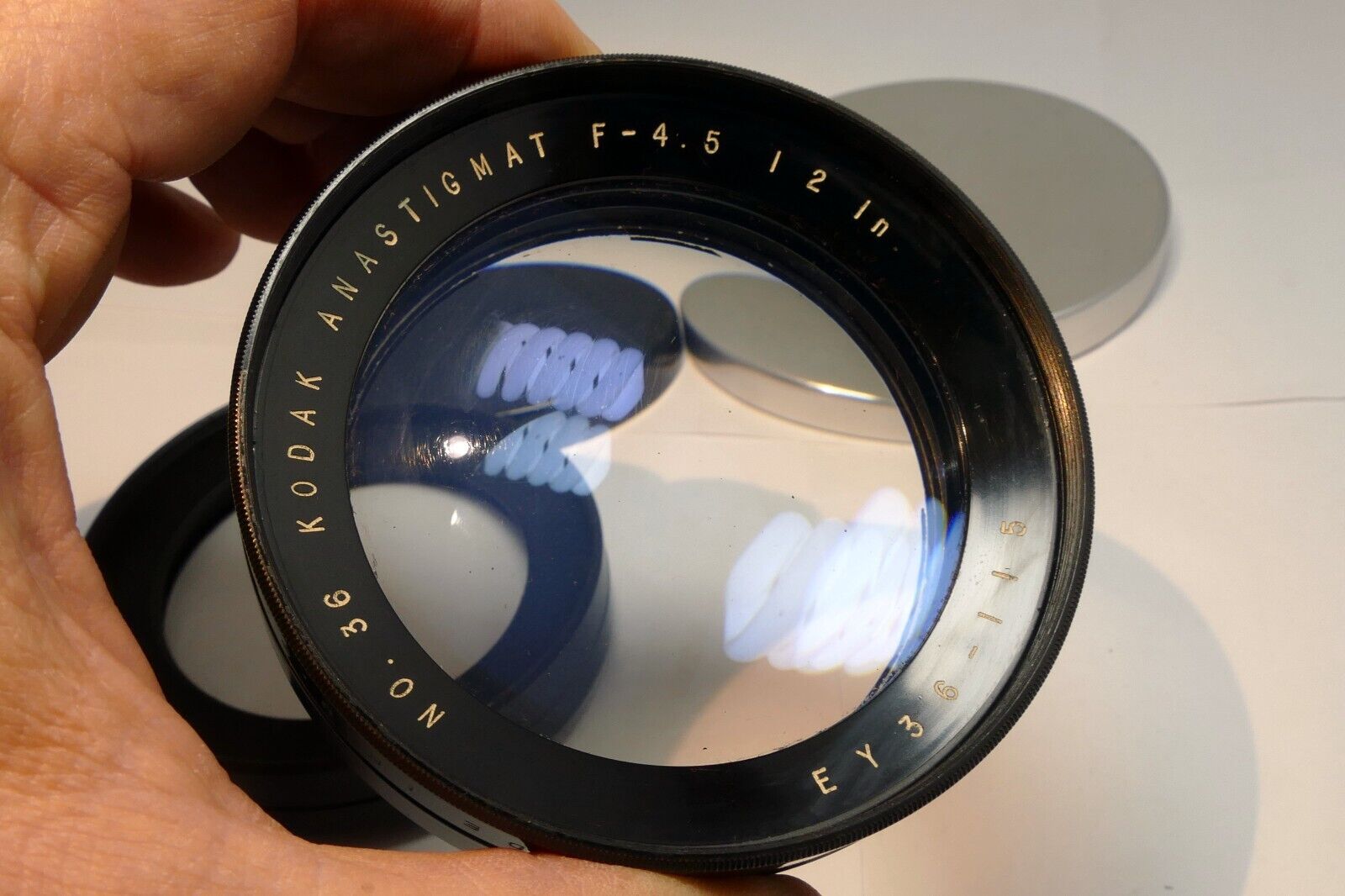 Kodak Anastigmat 12 Inch 12"  F4.5  No. 36  Lens without shutter large format