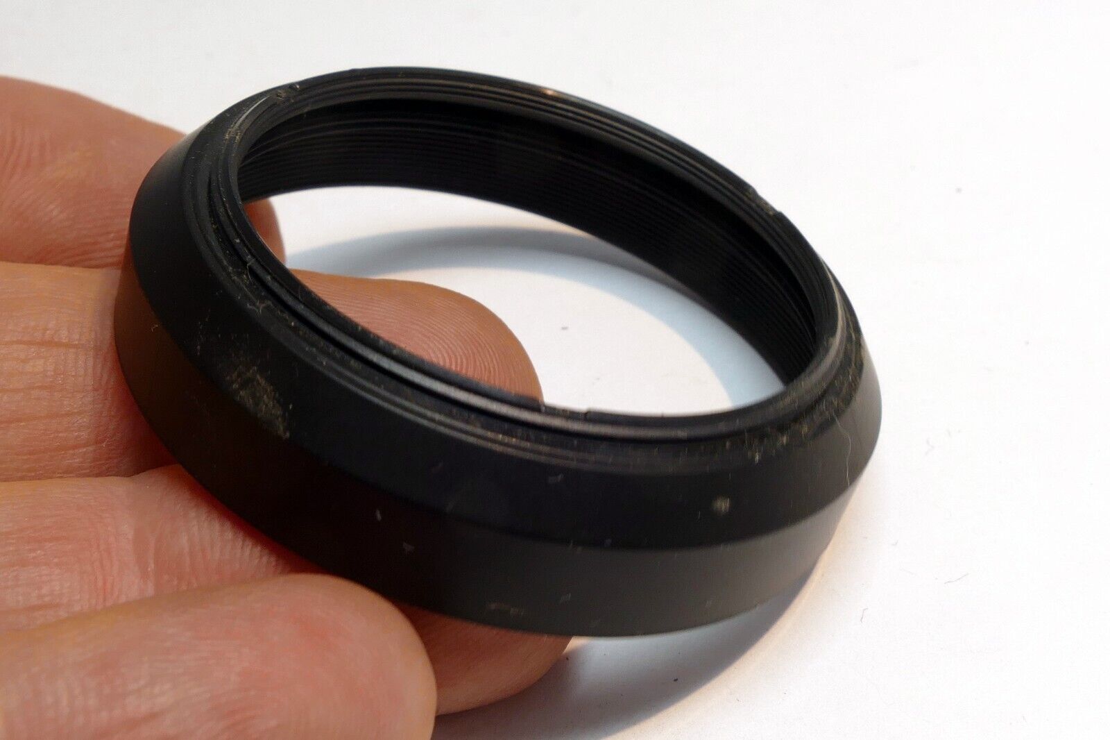 43mm Plastic Lens Hood Shade threaded for Fujifilm XF 23mm f/2 canon 22mm EF-M