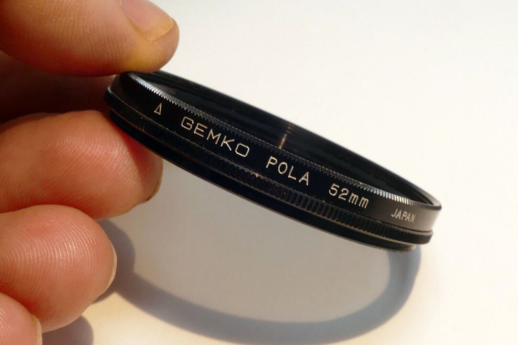 Gemco 52mm Lens Filter  PL Polar Polarizer