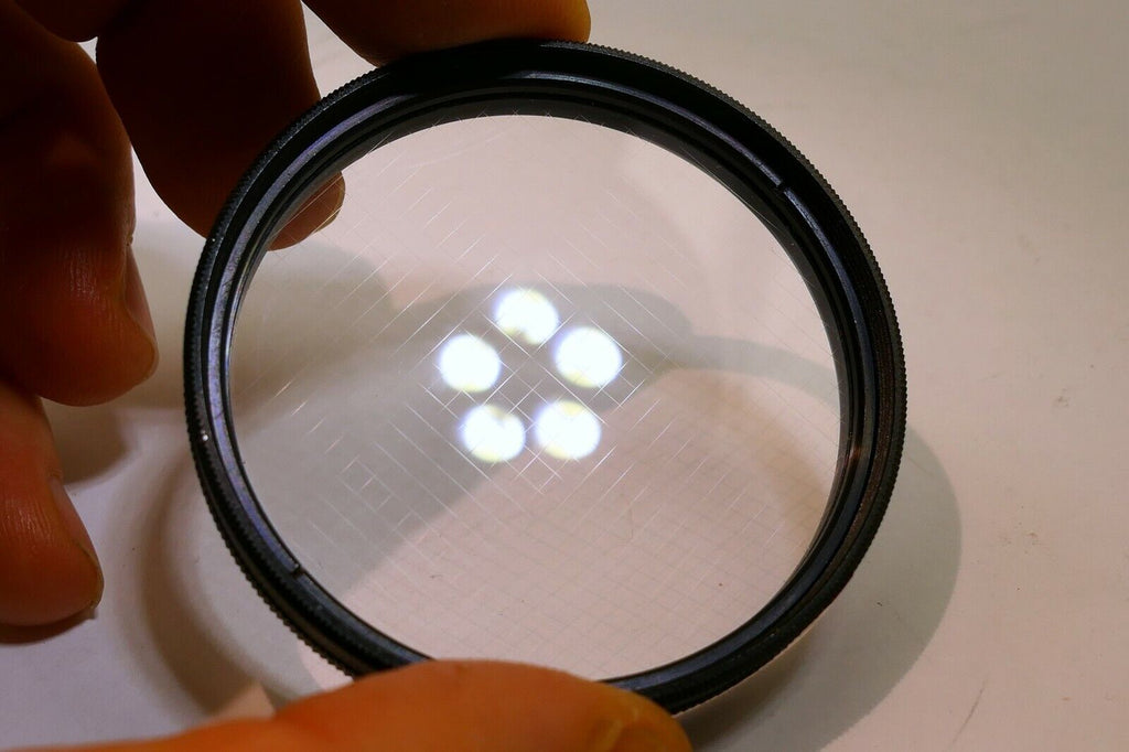 Spiralite ROTATING Cross 4 Star Screen series 7 VII Lens Filter threaded 54mm