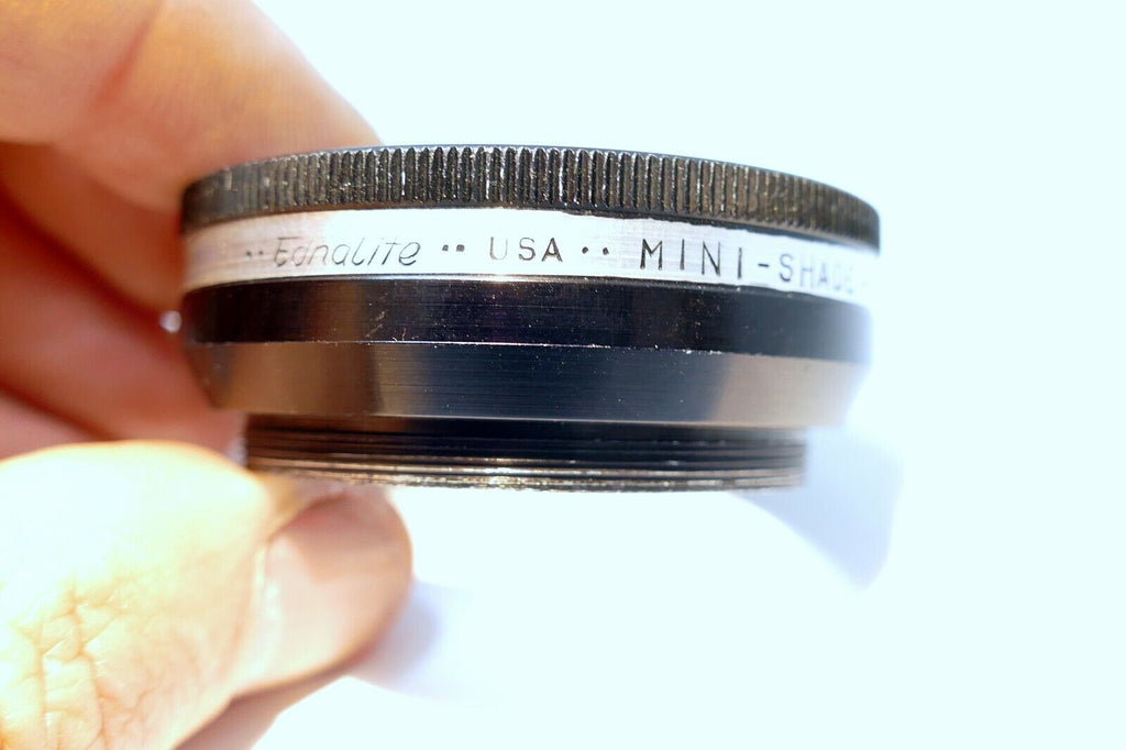 Ednalite Lens Hood Mini Shade series VI 6 44.5mm OD screw in threaded metal 6-E