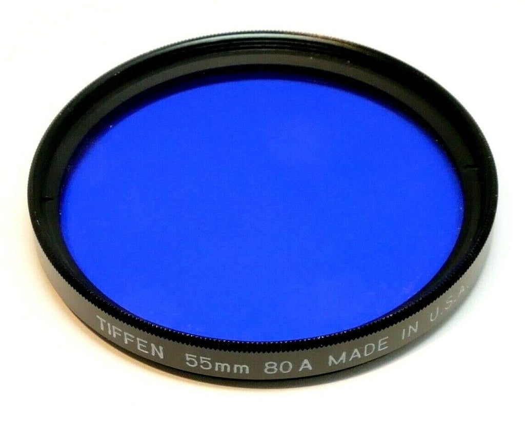 Tiffen  55mm Filter 80A  multi-coated deep blue made in USA