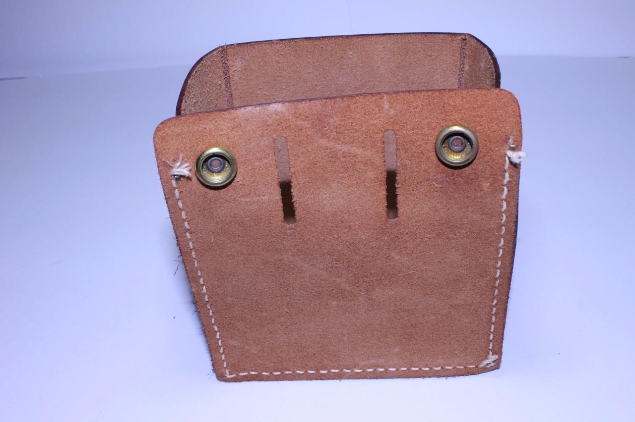 Storage Camera Case #10 USA Top Grain Cowhide belt clip on
