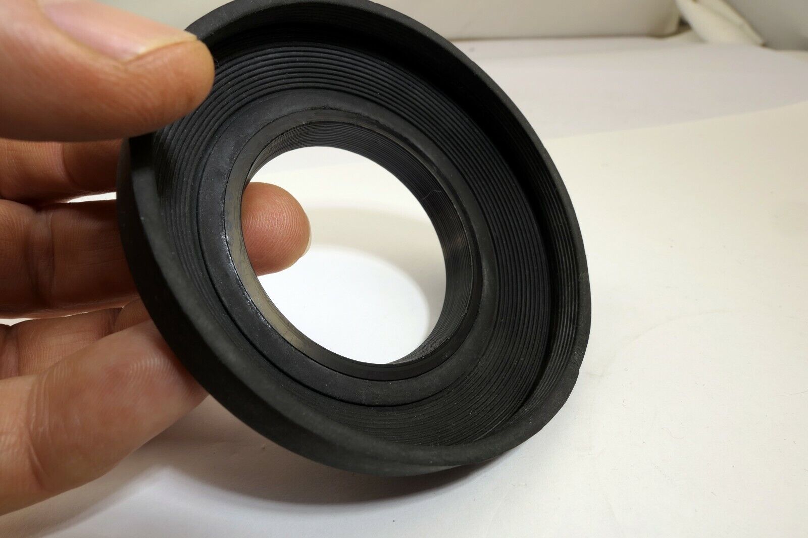Lens Hood Shade Collapsible Rubber 52mm wide angle