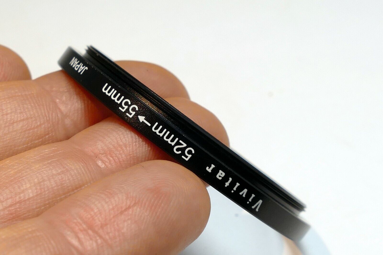 52mm to 55mm Ring for lens male to female threads step -up