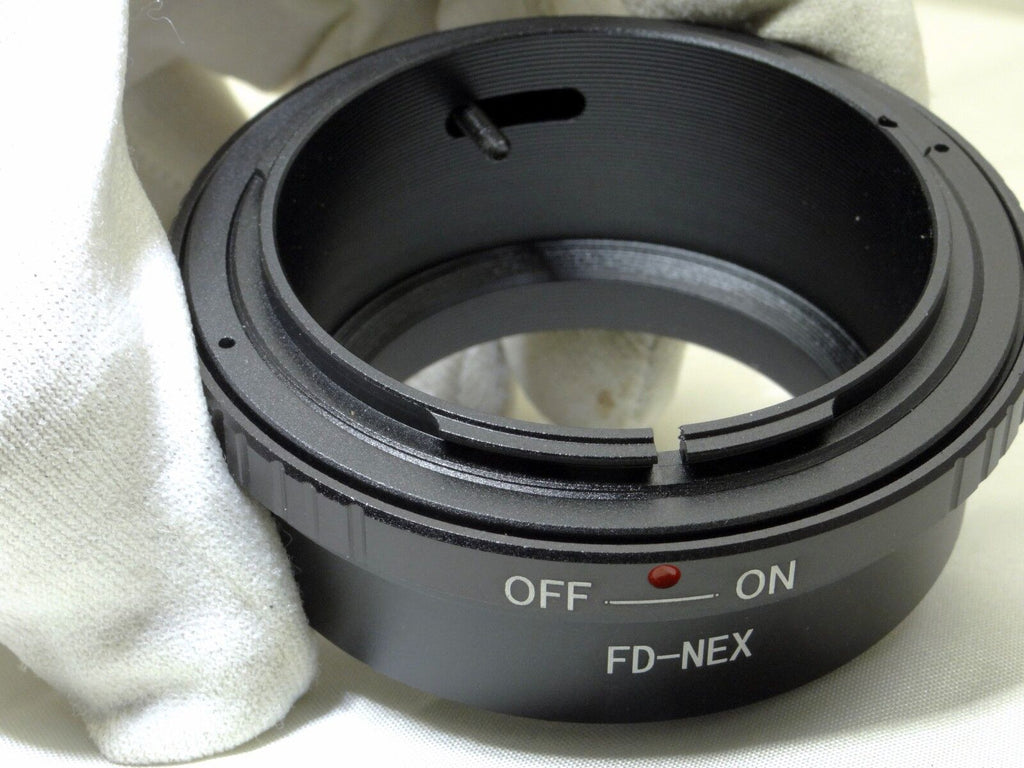 Canon FD to Sony NEX E Lens mount adapter 5R 5N ILCE a6000 a6400 a6600 cameras