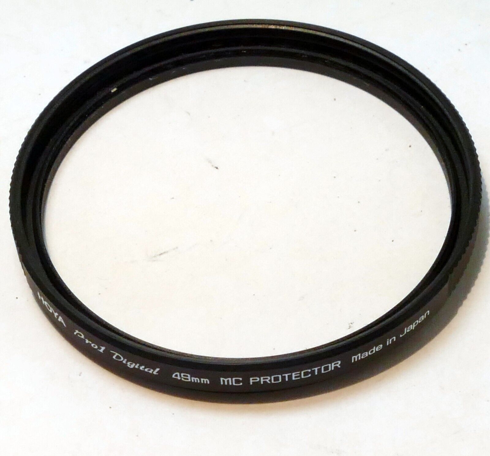 HOYA PRO1 Digital 49mm  Lens MC  protector  Filter  w/ ribbed grip rim