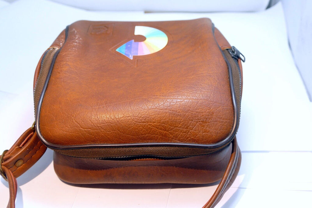 Kodak Polaroid Camera  Case vintage 7X7X3" w/ Rainbow - genuine