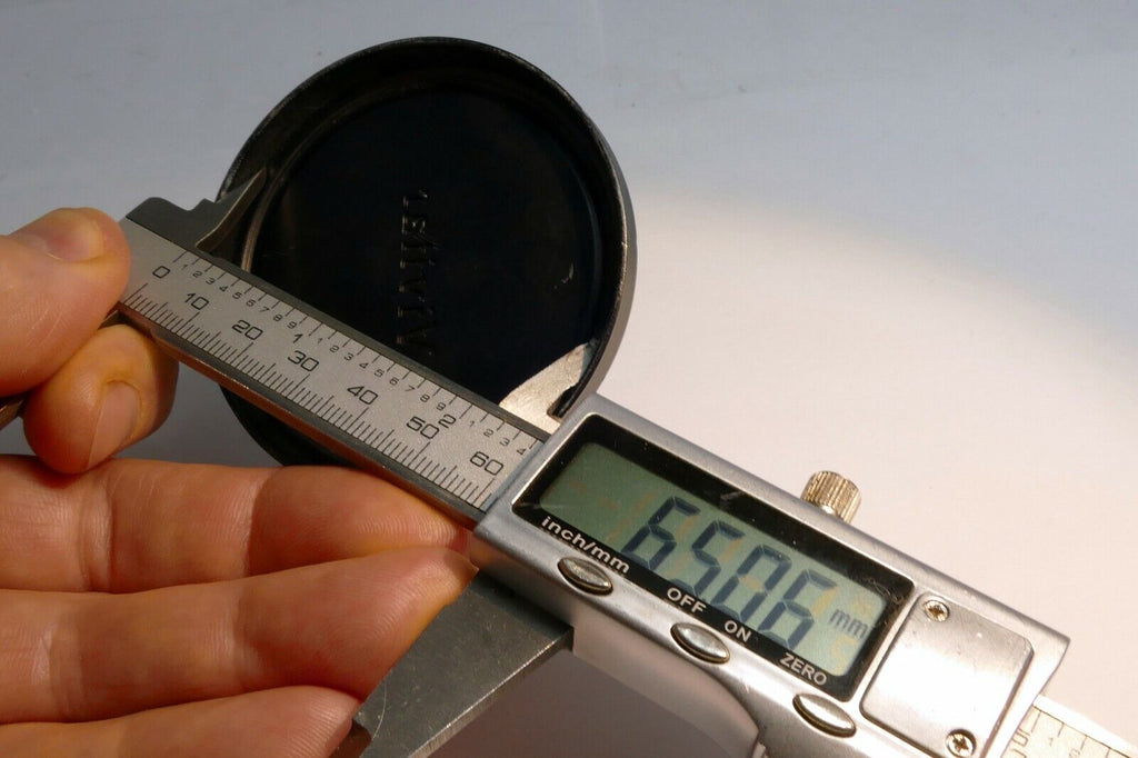 Vivitar 65mm ID Front lens cap Metal slip on type