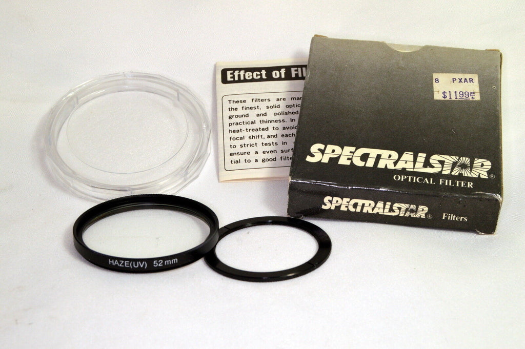 Spectralstar Haze ( UV ) 52mm Lens Filter Boxed O105023