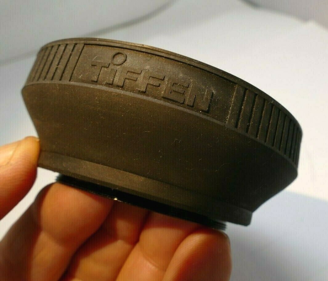 TIFFEN 52mm screw in Rubber Lens Hood Shade for telephoto 135mm  f2.8  lenses 85