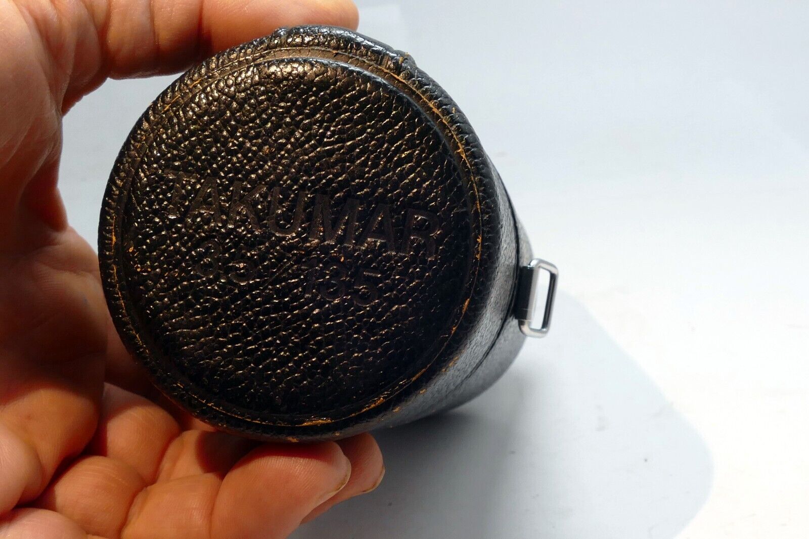 Pentax Takumar hard Lens Case for  105mm f2.8 SMC 135mm f3.5 Super M42 - Genuine