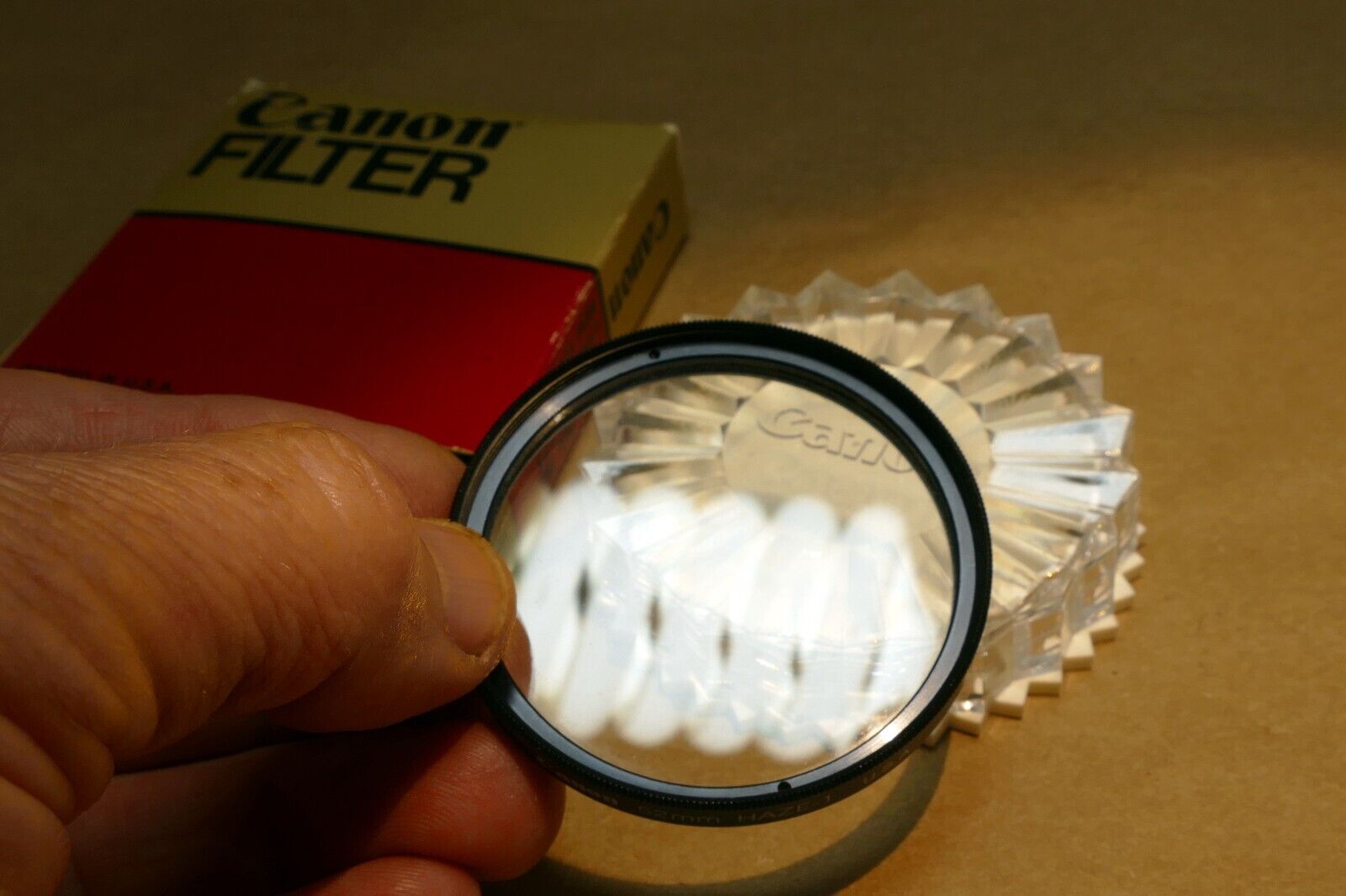 52mm Filter Canon UV Haze-1  USA Boxed  -  mint  - genuine OEM
